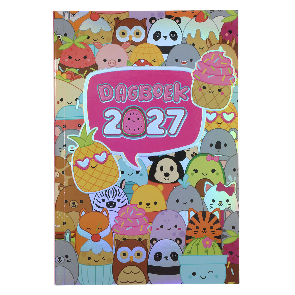 2027 Skooldagboek - Dagbeplanner vir Meisies - Sagteband