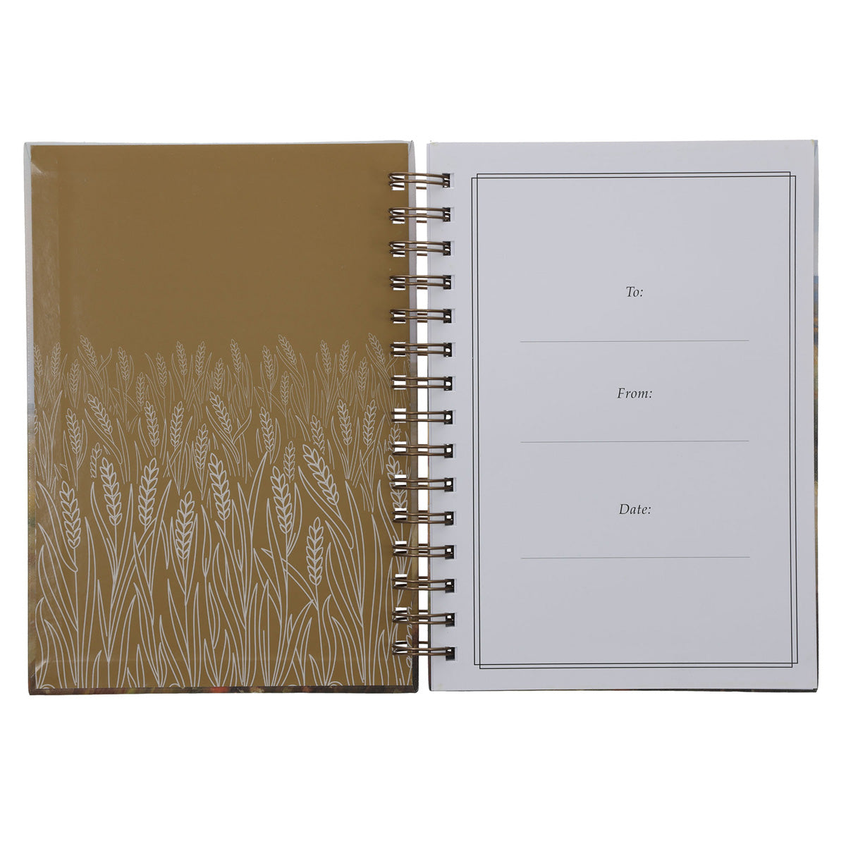 The Lord Will Guide You Always Hardcover Wirebound Journal