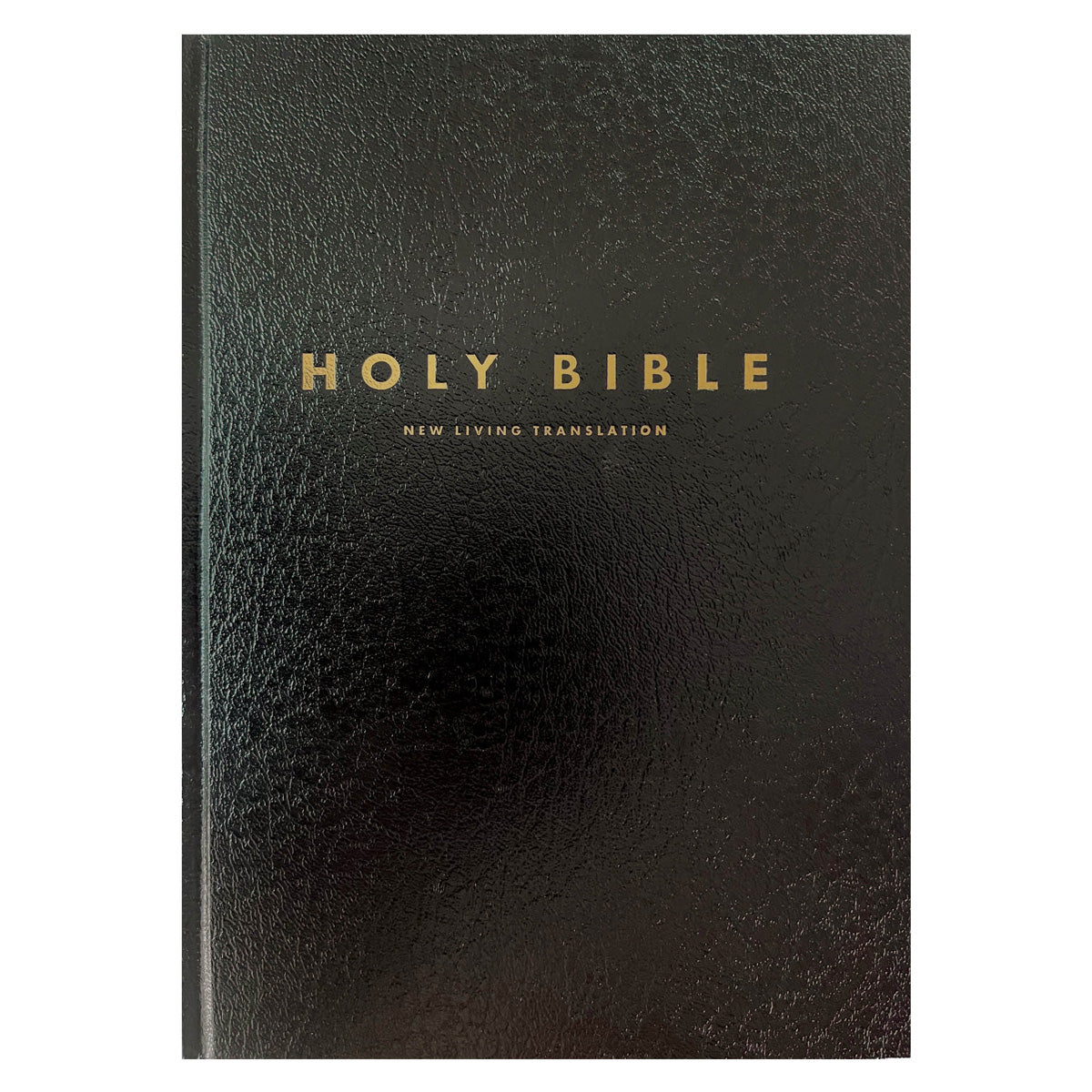 NLT Black Hardcover Bible Large Print
