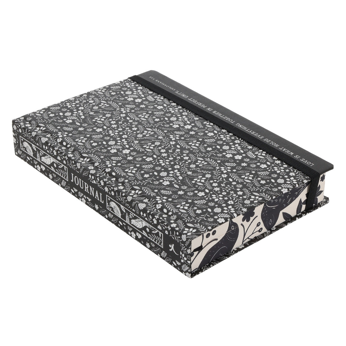 Love Is What Holds Everything Together Hardcover Journal with Elastic Closure