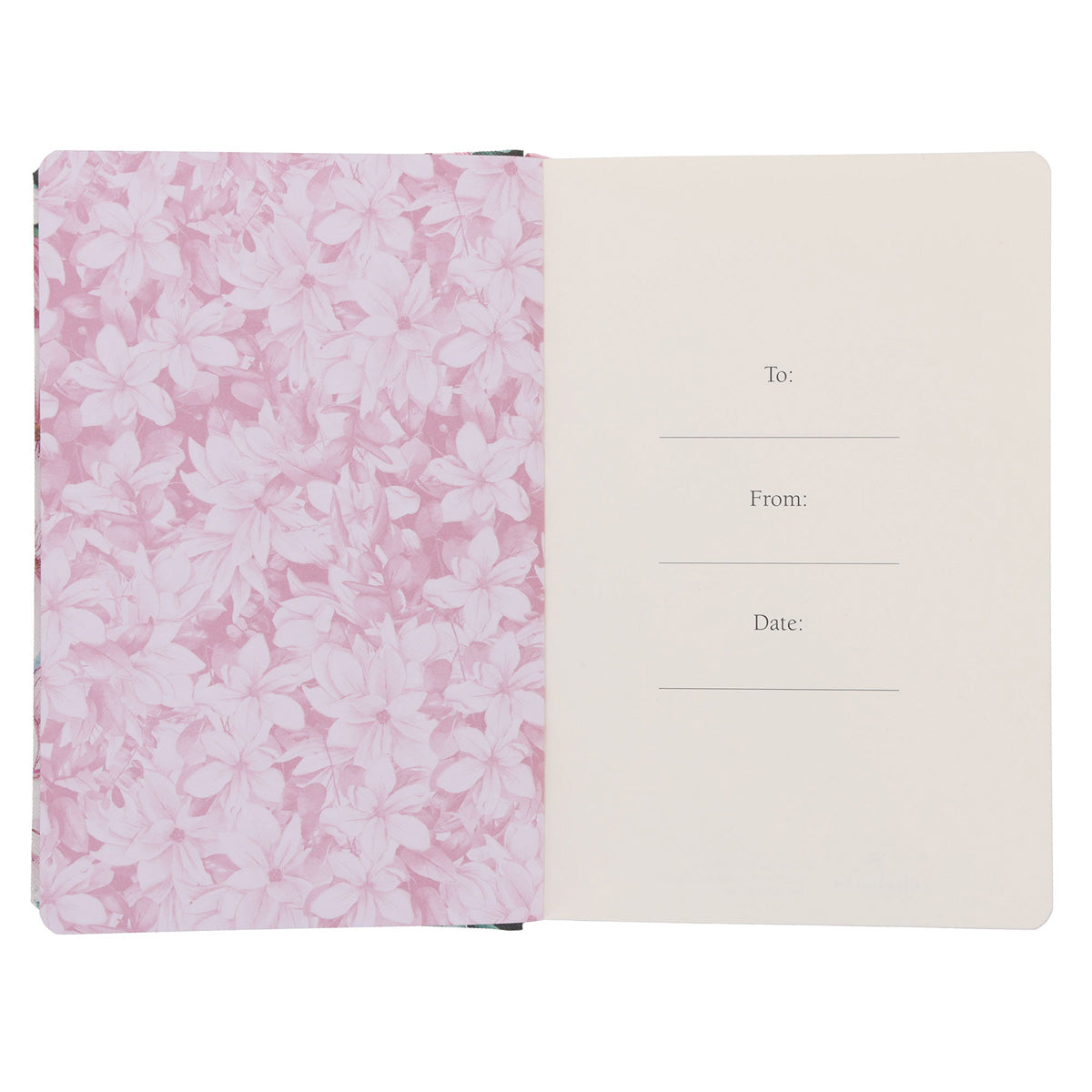 Grow in Grace Hardcover Journal with Elastic Closure
