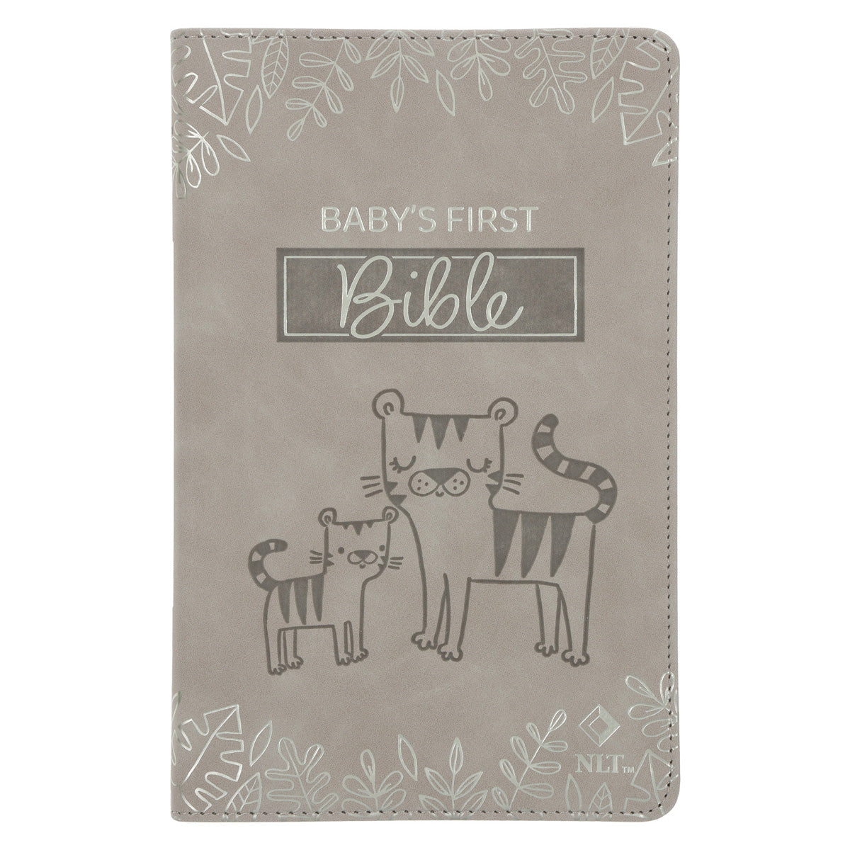 NLT Tiger Flexcover Faux Leather Baby's First Bible