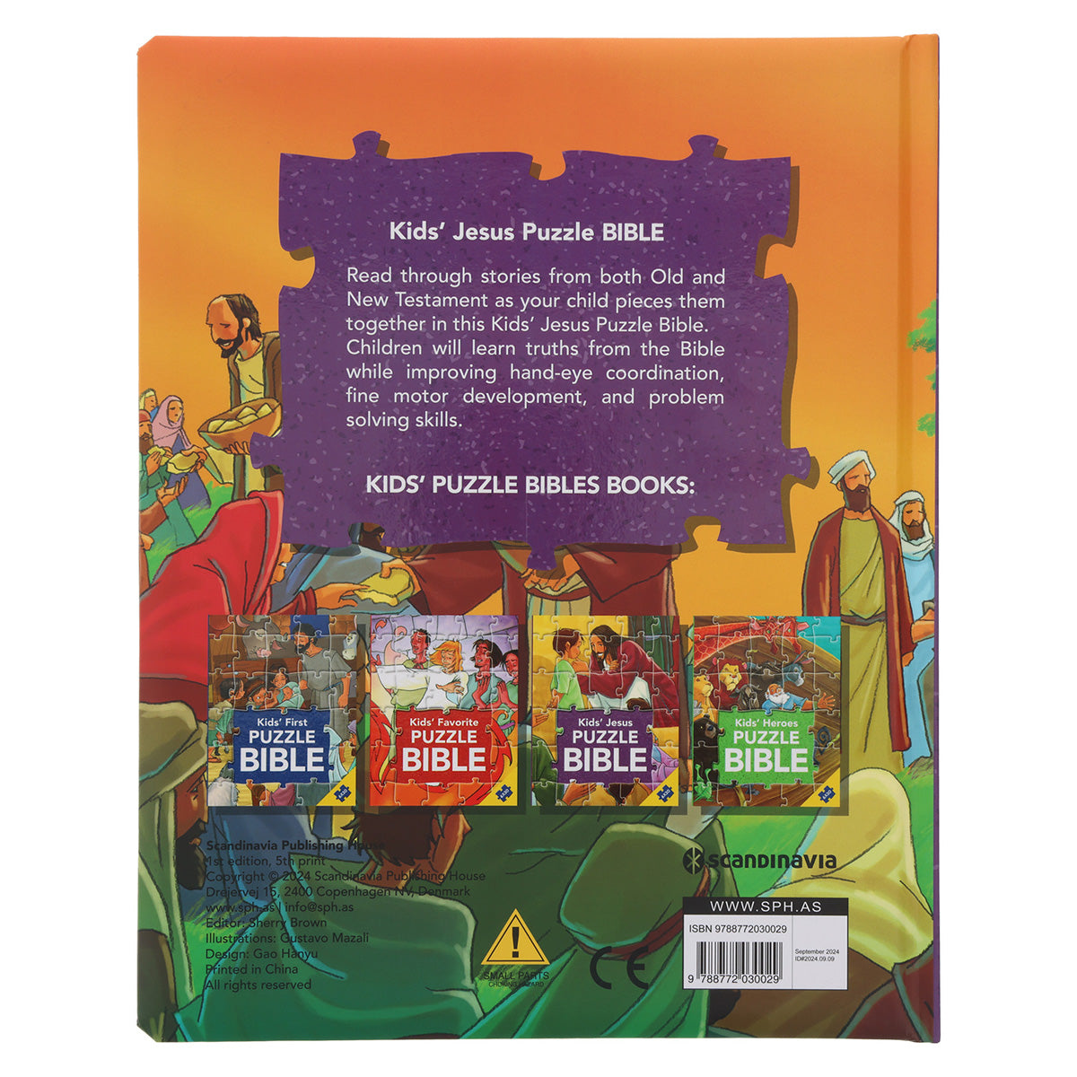 Kids' Jesus Puzzle Bible - Kids Puzzle Bibles (Hardcover)