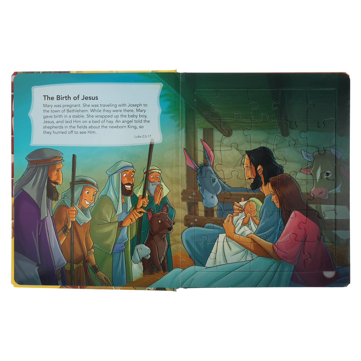 Kids' Jesus Puzzle Bible - Kids Puzzle Bibles (Hardcover)
