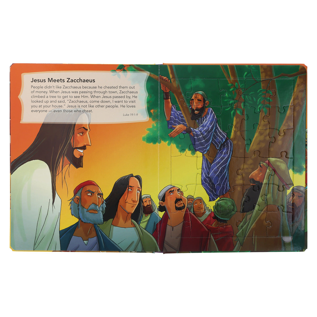 Kids' Jesus Puzzle Bible - Kids Puzzle Bibles (Hardcover)