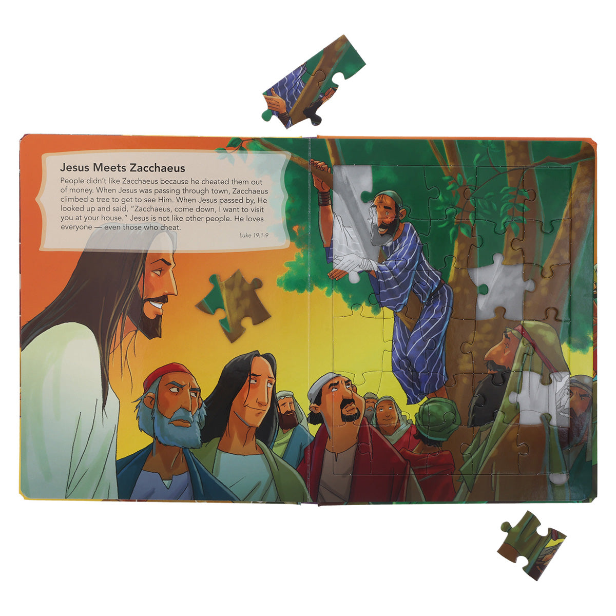 Kids' Jesus Puzzle Bible - Kids Puzzle Bibles (Hardcover)