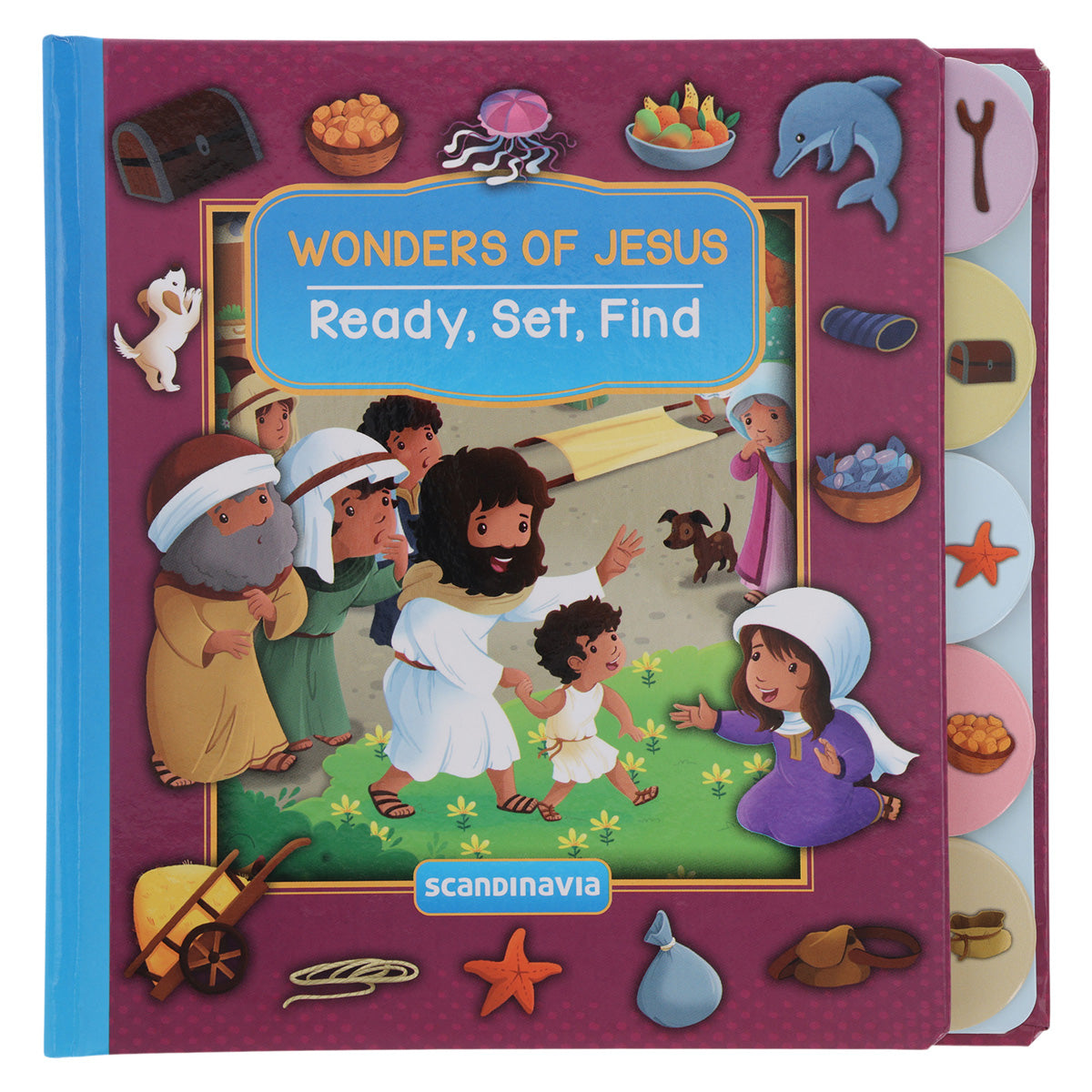 Wonders of Jesus - Ready, Set, Find (Board Book)