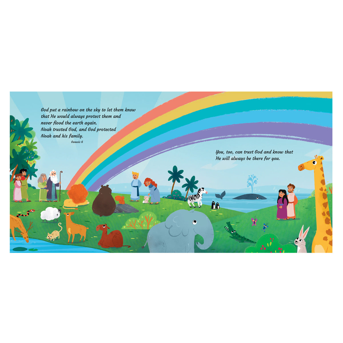 Noah's Ark - My Unfold Bible (Board Book)