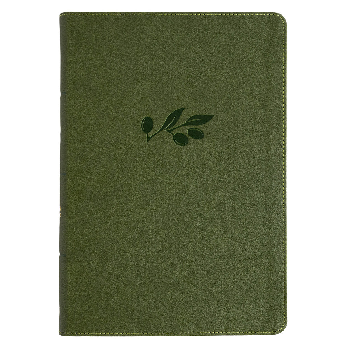 CSB Single-Column Bible, Giant Print, Imitation Leather, Olive