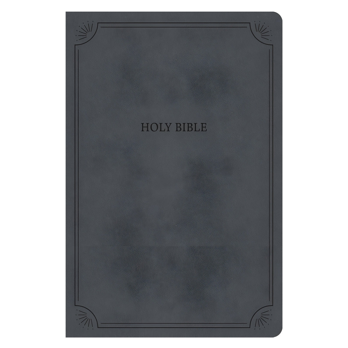 NASB Charcoal Imitation Leather Value Edition Thinline Bible Large Print