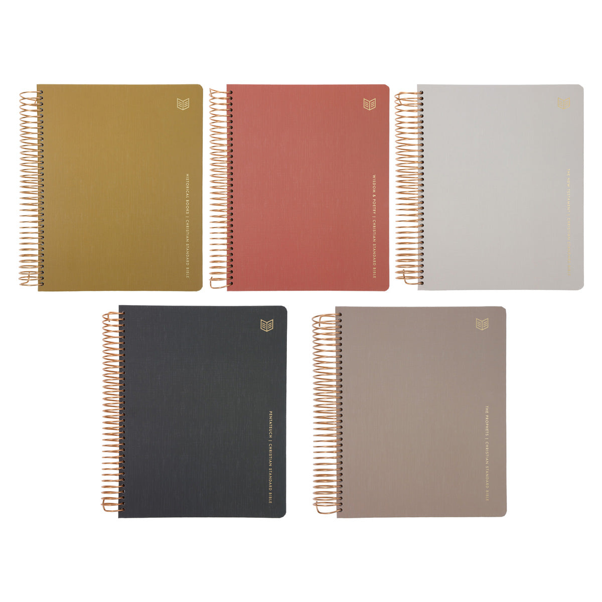 CSB Spiral-Bound Hardcover She Reads Truth Five-Volume Set Notetaking Bible