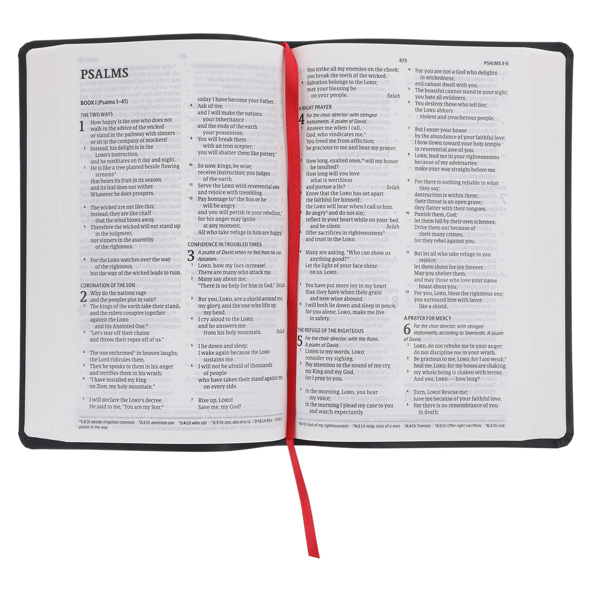 CSB Black Imitation Leather Standard Bible