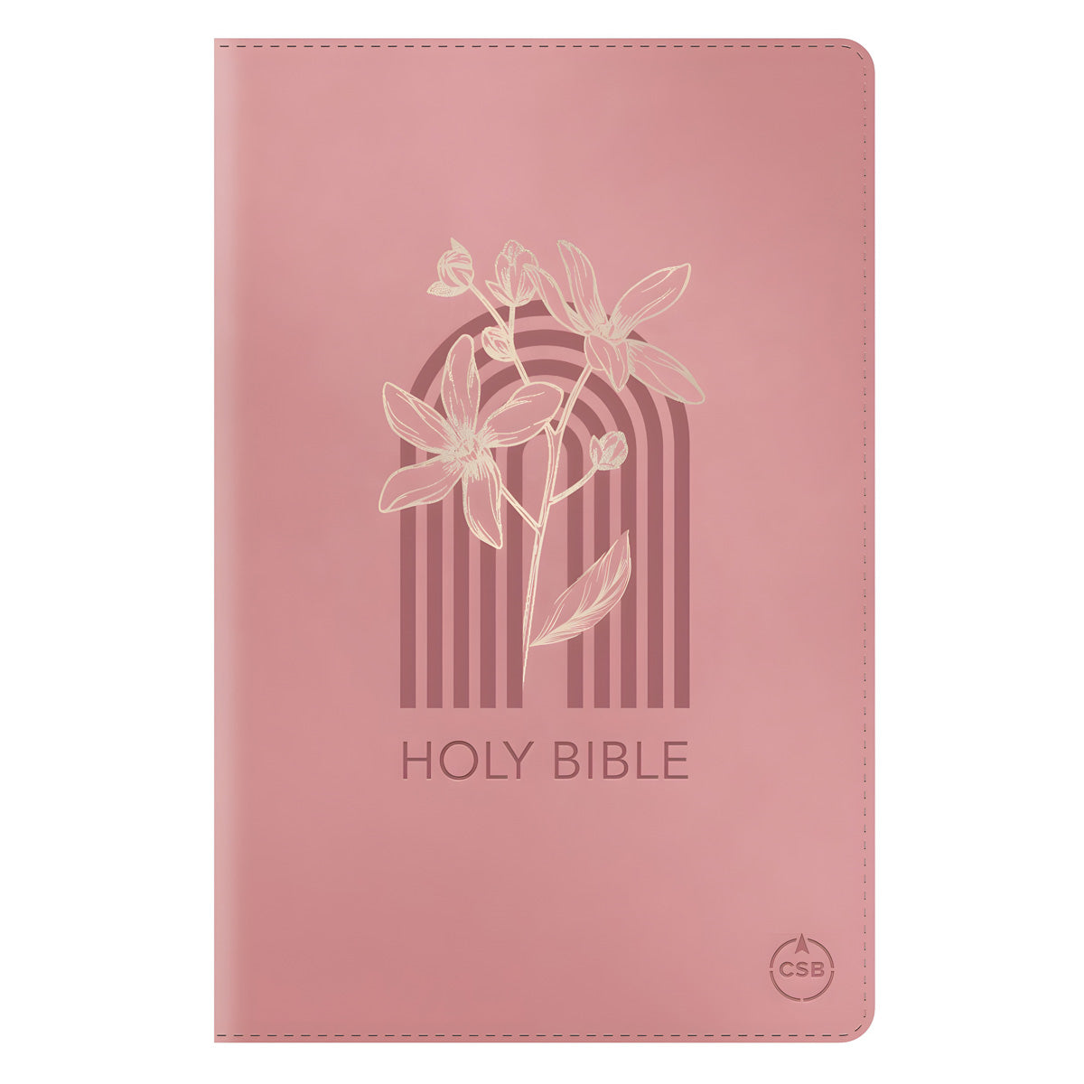 CSB Pink Imitation Leather Christian Art Edition Standard Bible