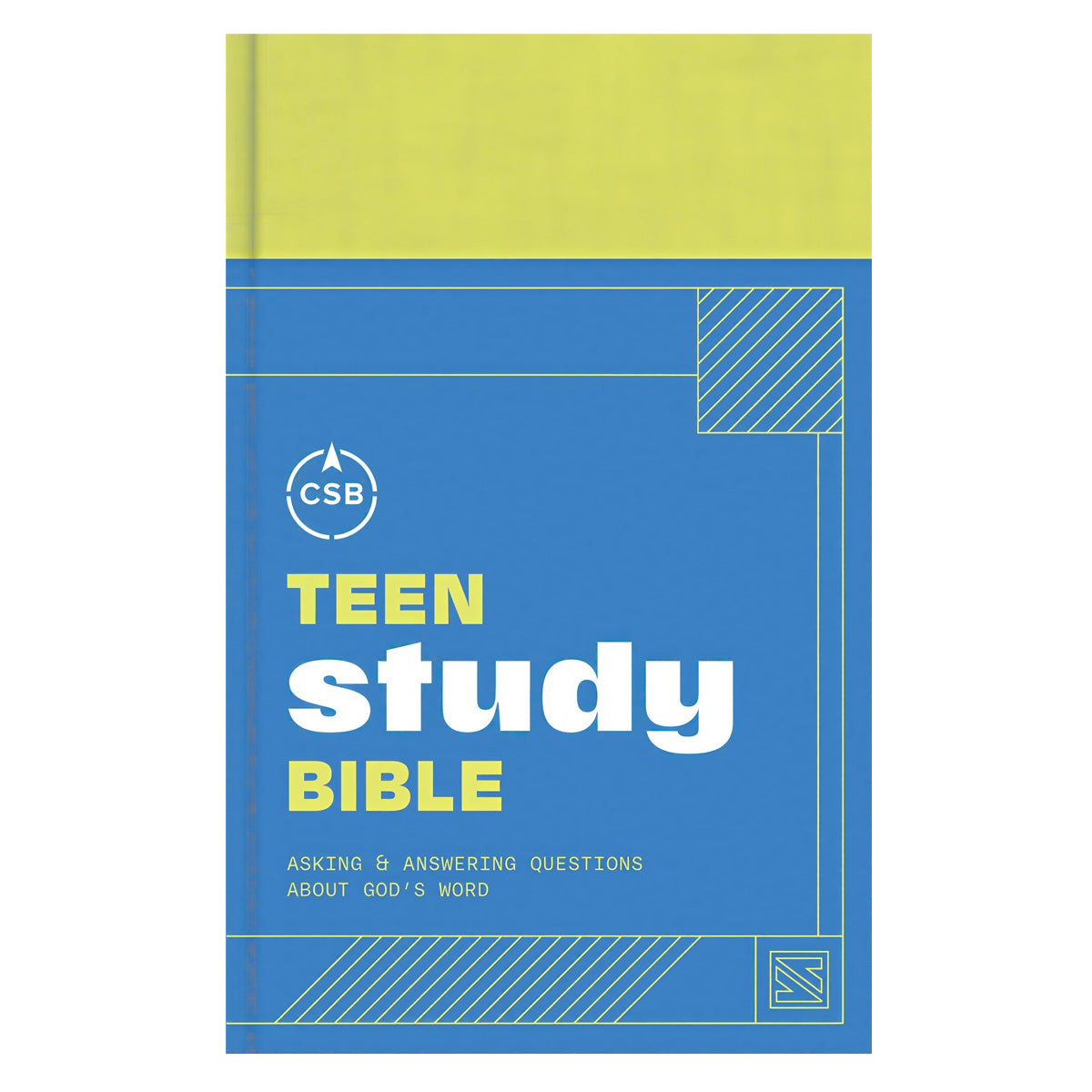 CSB Teen Study Bible, Optimal Type, Hardcover, Yellow