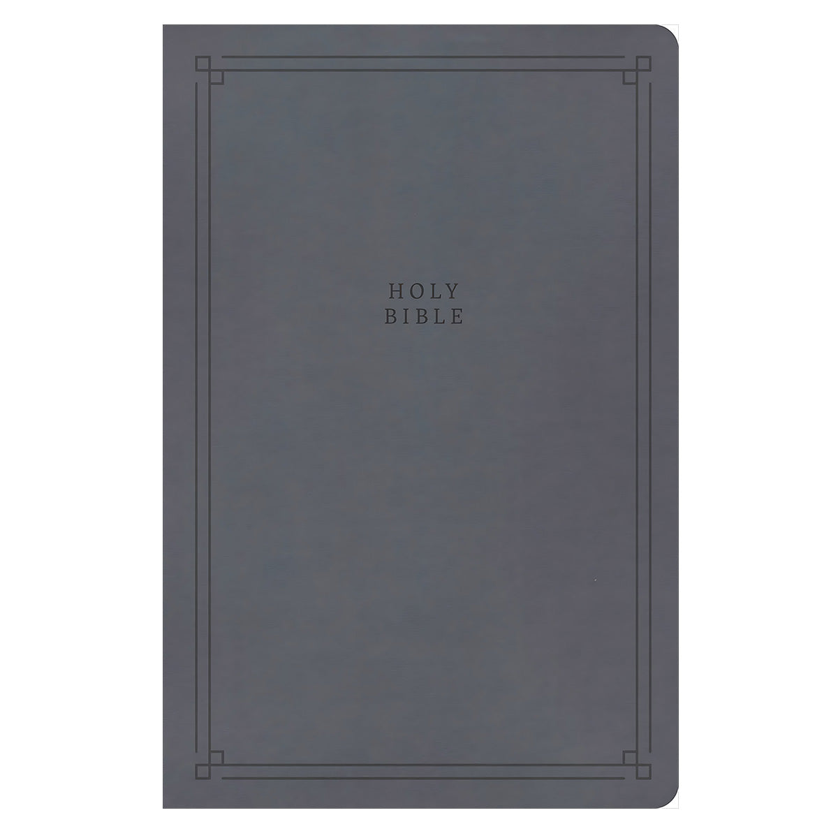 CSB Optimal Type Personal Size Ref Bible Value Ed Large Print Red Letter Imitation Leather Charcoal