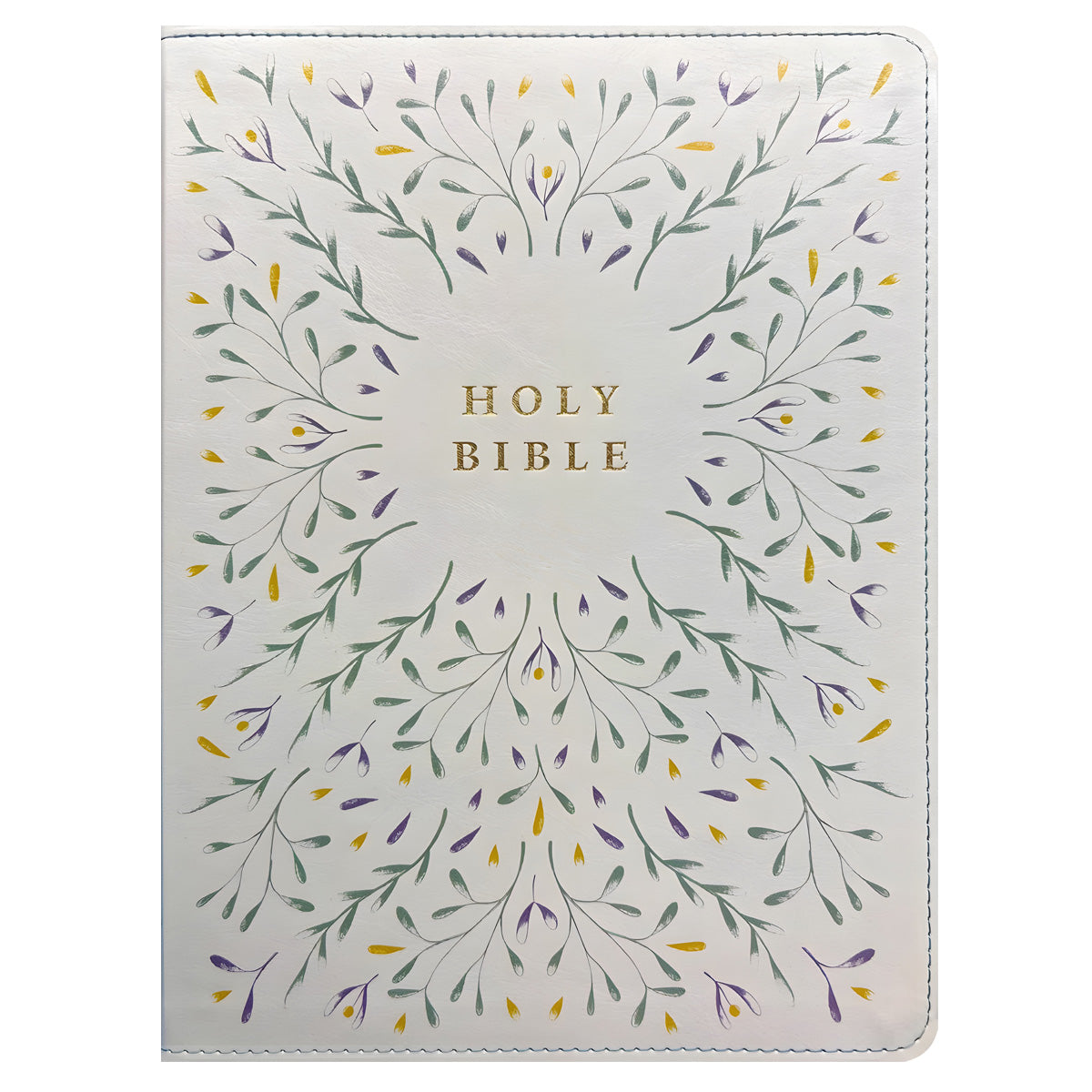 NLT Grace and Bloom Imitation Leather Filament Wide Margin Bible