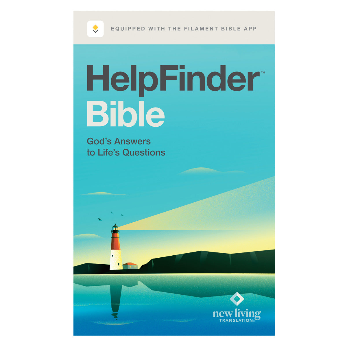 NLT Harbor Blue Hardcover Filament HelpFinder Bible