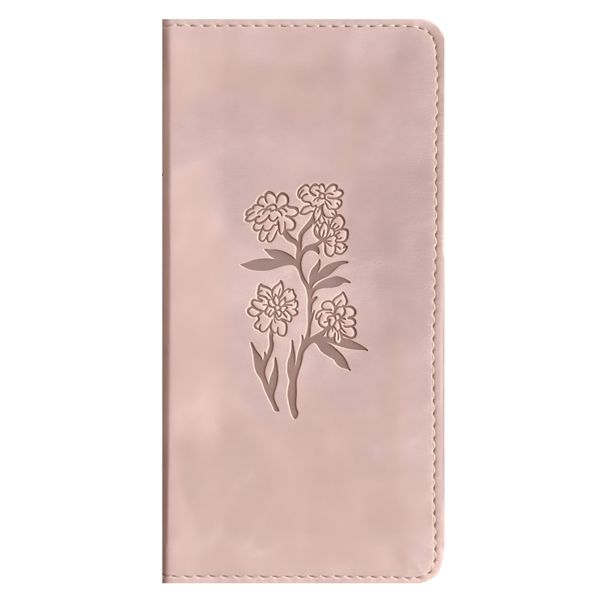 NLT Blush Pink Flowers Imitation Leather Filament Pocket Thinline Bible Red Letter