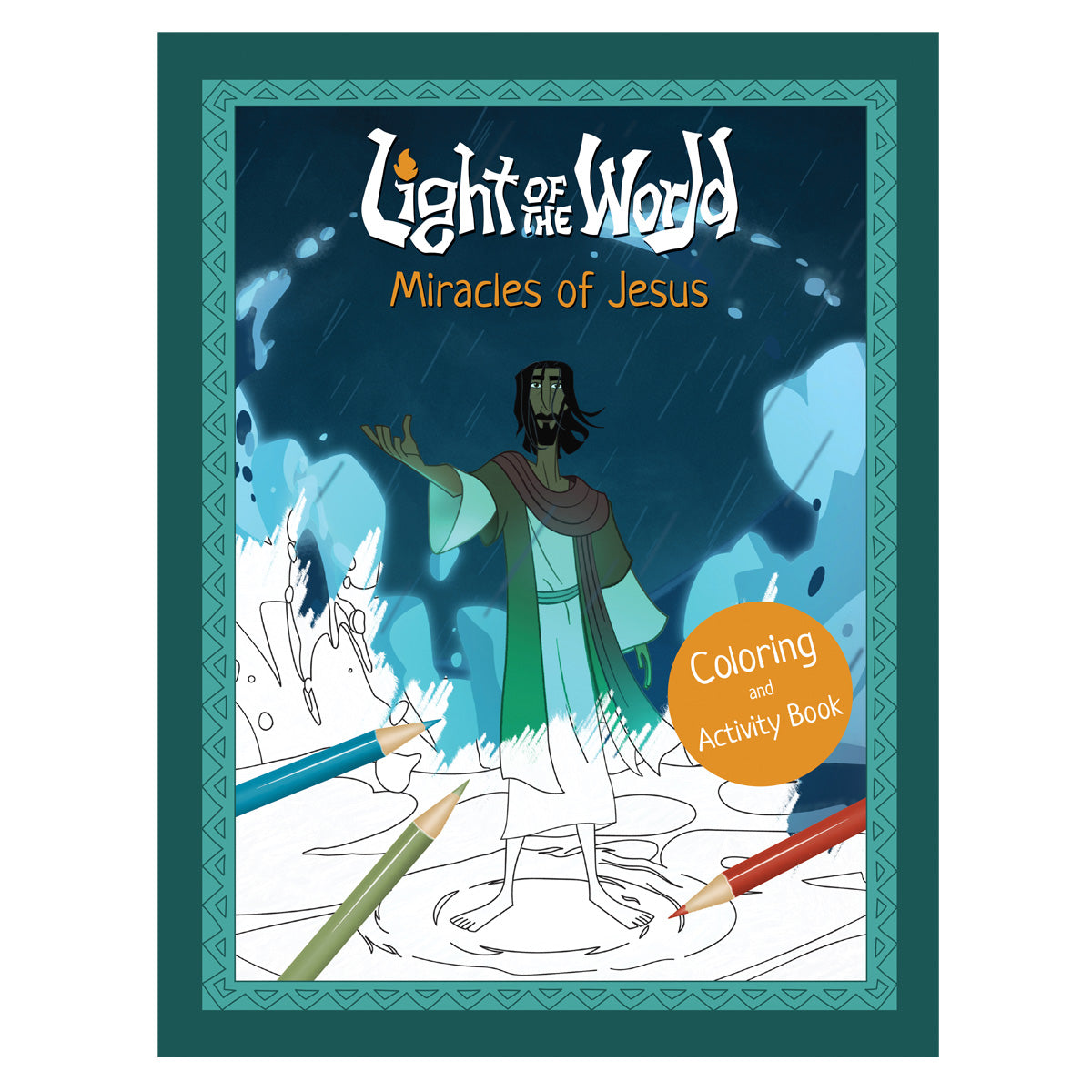 Miracles of Jesus Coloring and Activity Book - Light of the World (Paperback)
