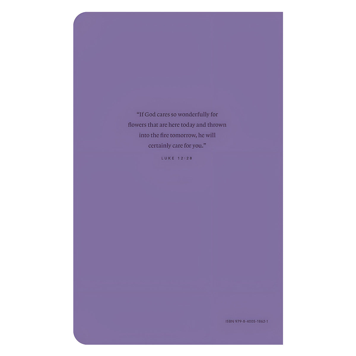 NLT Filament Premium Value Thinline Bible Large Print Imitation Leather Valley Lilies Lavender