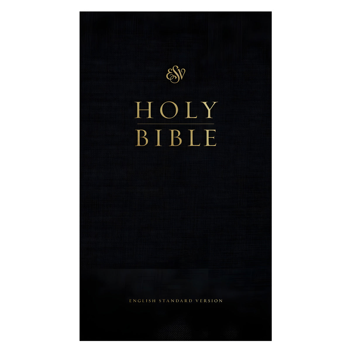 ESV Black Hardcover Church Bible Large Print
