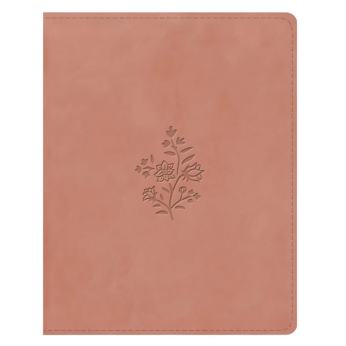 ESV Blush Rose Wildflower Design Imitation Leather Single Column Journaling Bible