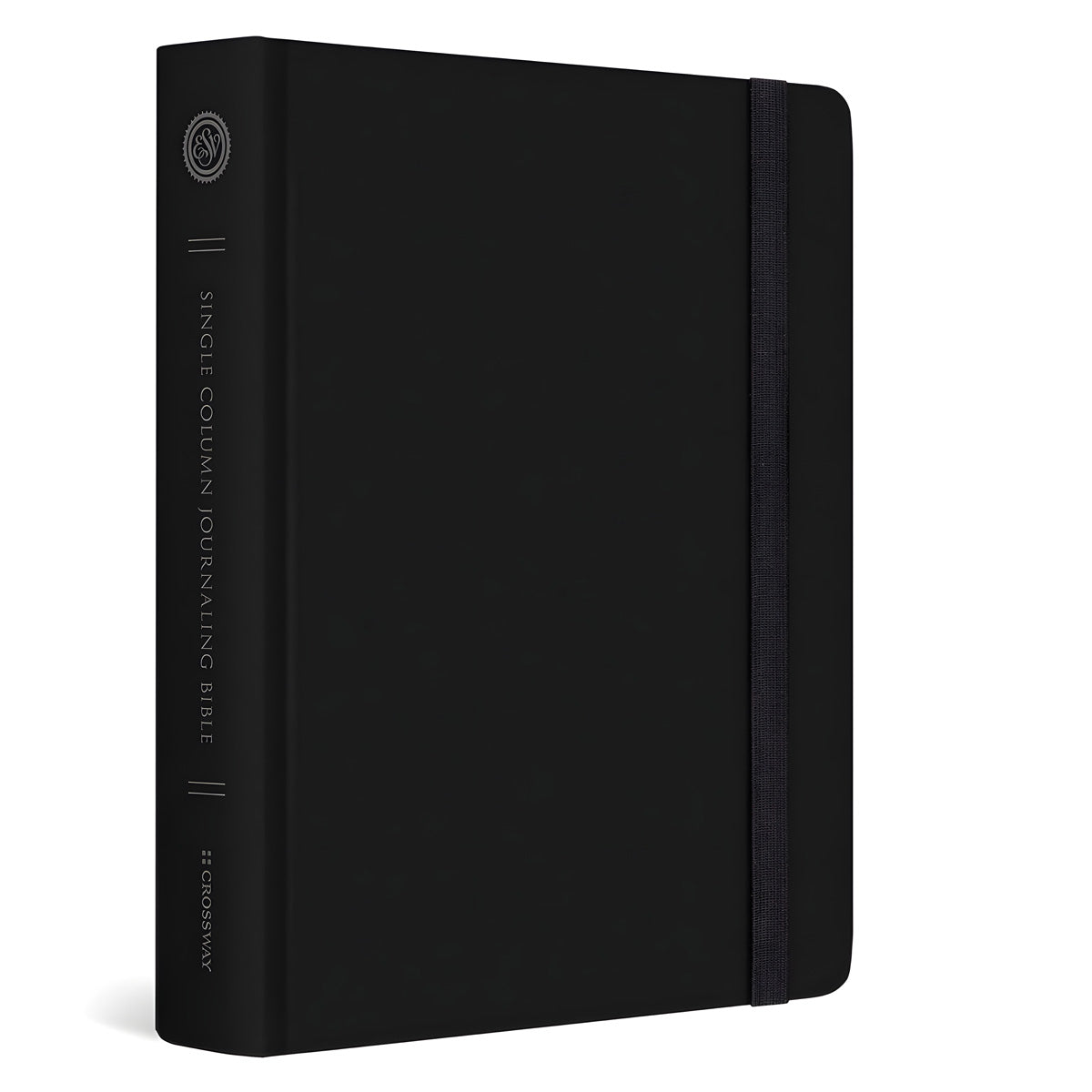 ESV Black Hardcover Single Column Journaling Bible Red Letter