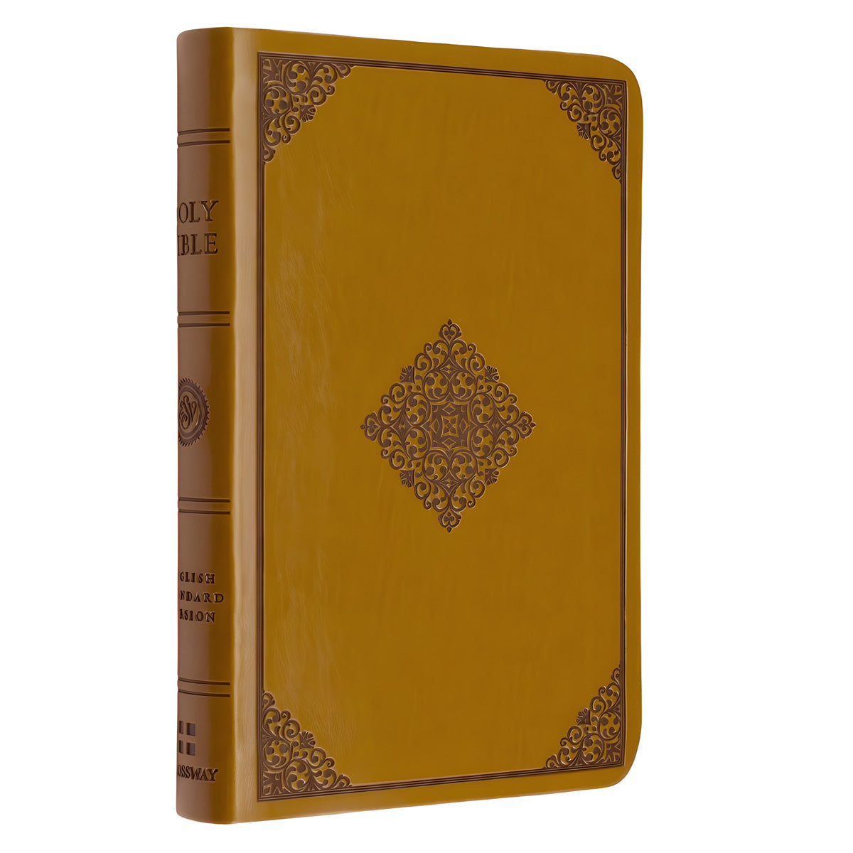 ESV Goldenrod Ornament Design Imitation Leather Value Compact Bible