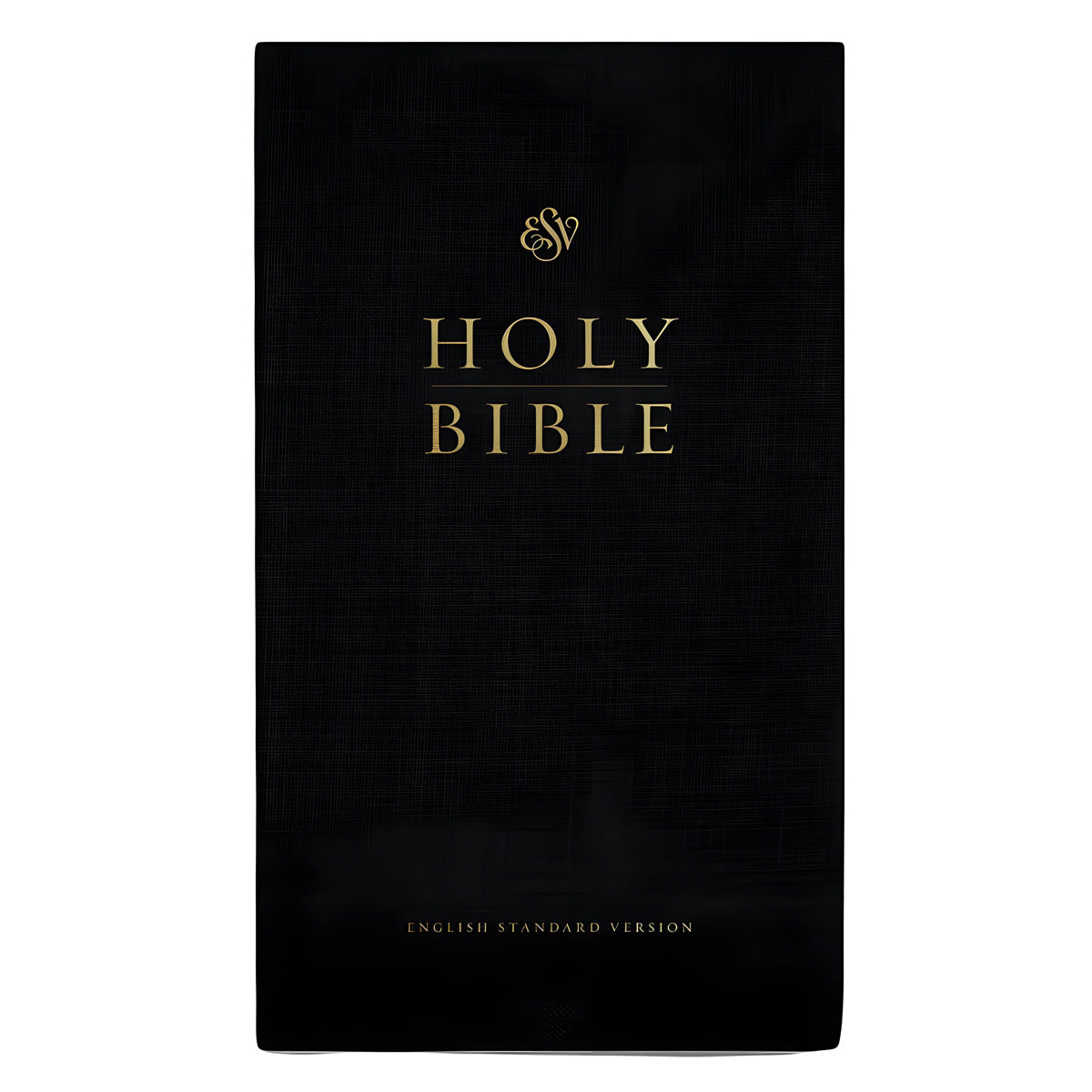 ESV Black Hardcover Church Bible Red Letter