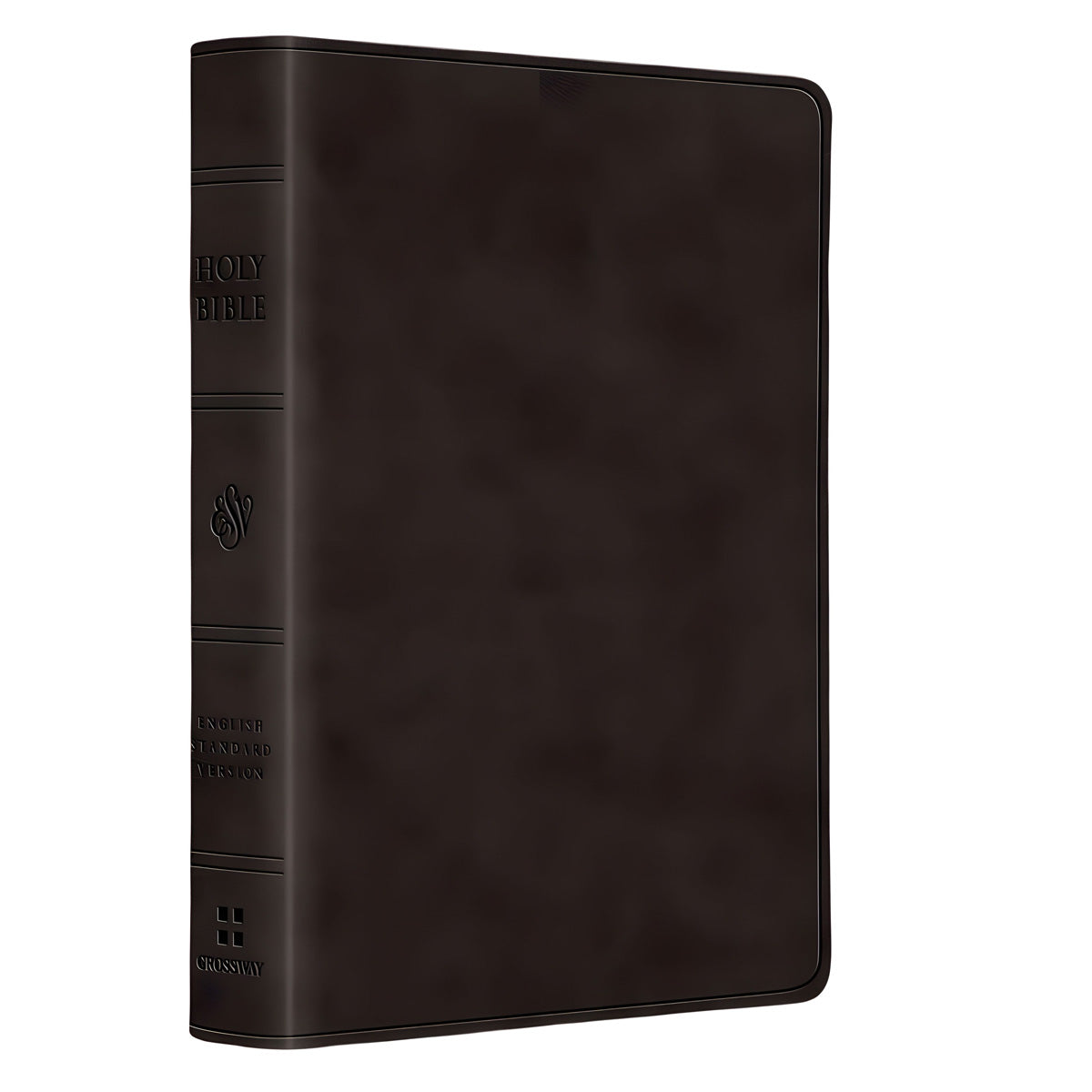 ESV Black Imitation Leather Value Compact Bible Large Print