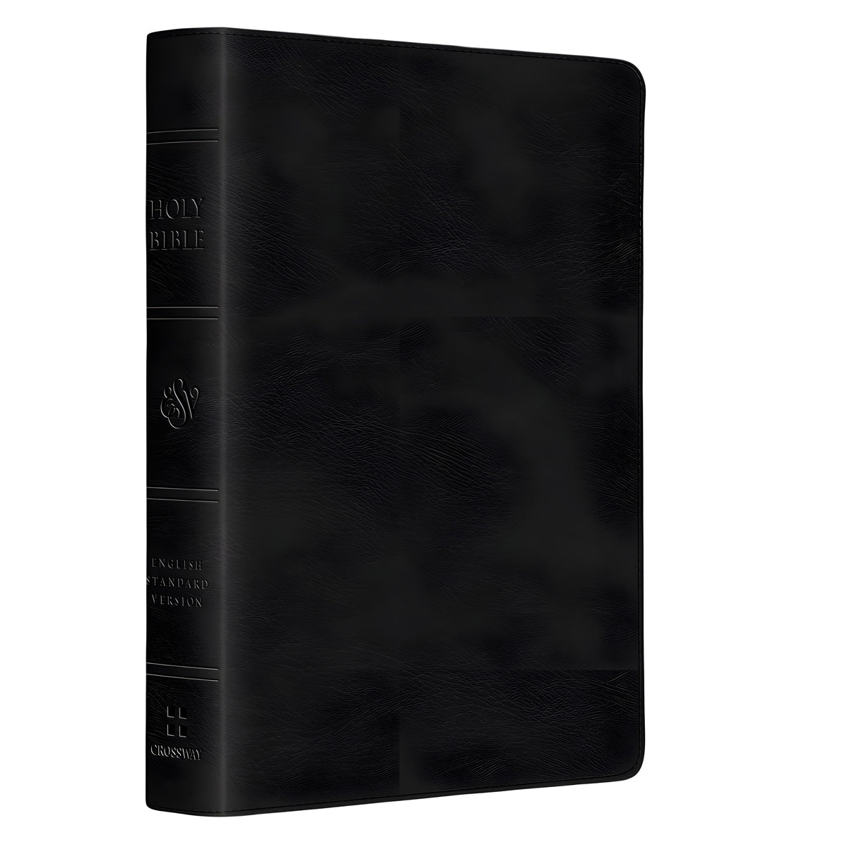 ESV Black Imitation Leather Value Compact Bible Large Print Red Letter