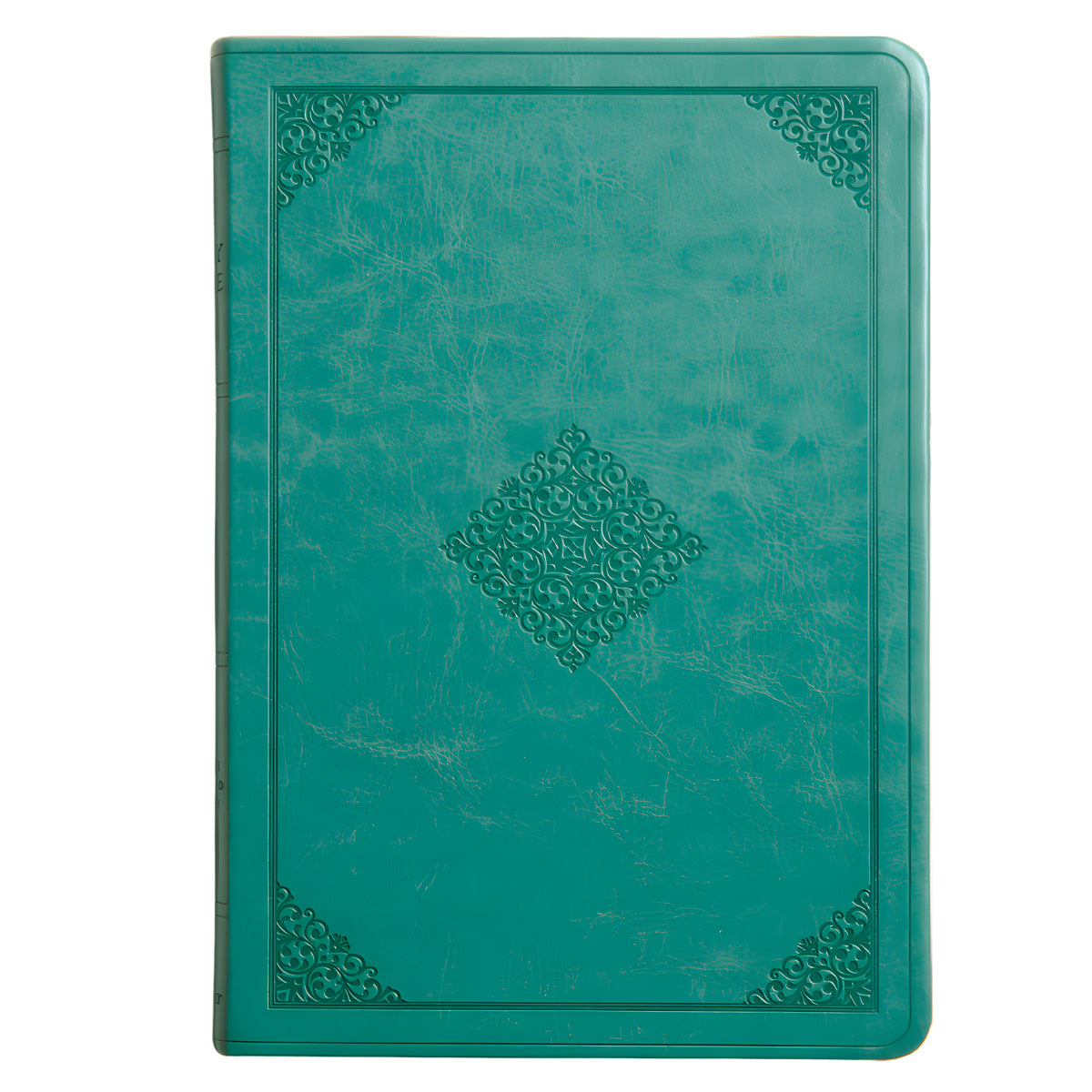 ESV Teal Ornament Design Imitation Leather Value Thinline Bible