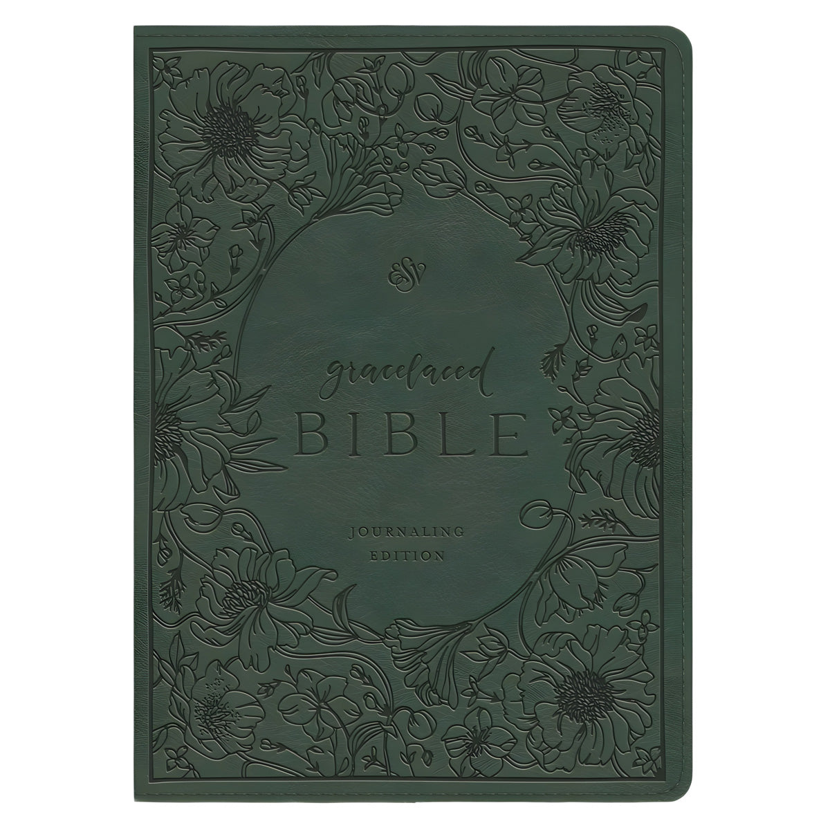 ESV Quiet Forest Imitation Leather Journaling Edition GraceLaced Bible