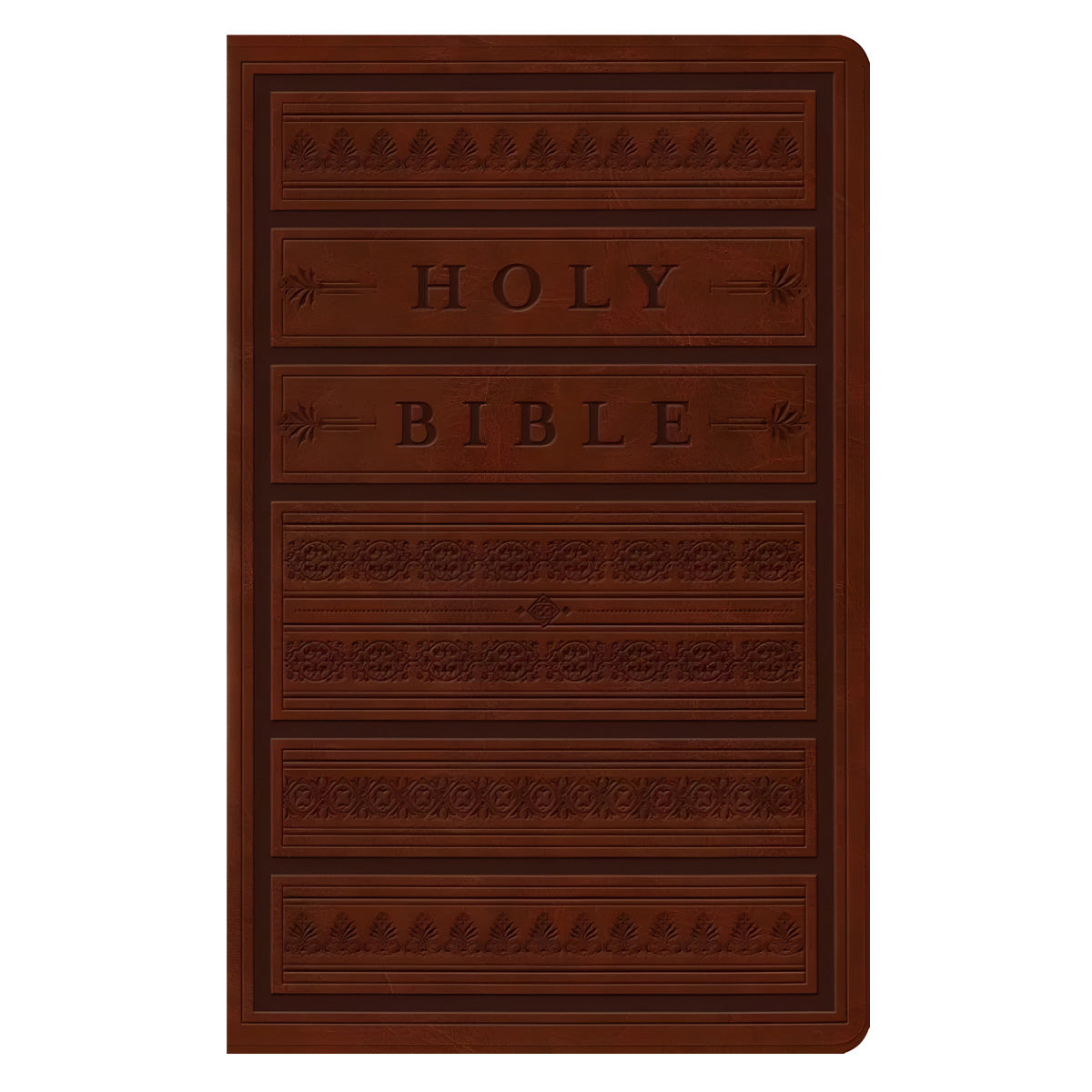 ESV Brown Imitation Leather Personal Size Bible Large Print