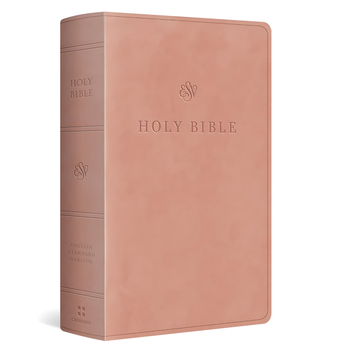 ESV Pink Imitation Leather Personal Size Bible Large Print