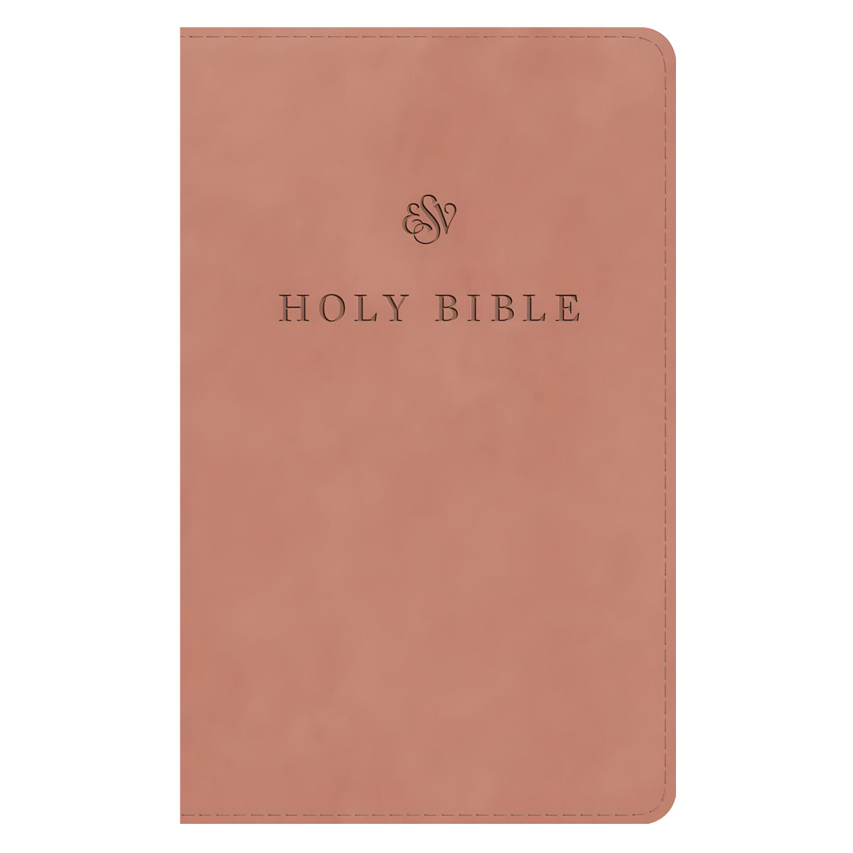ESV Pink Imitation Leather Personal Size Bible Large Print