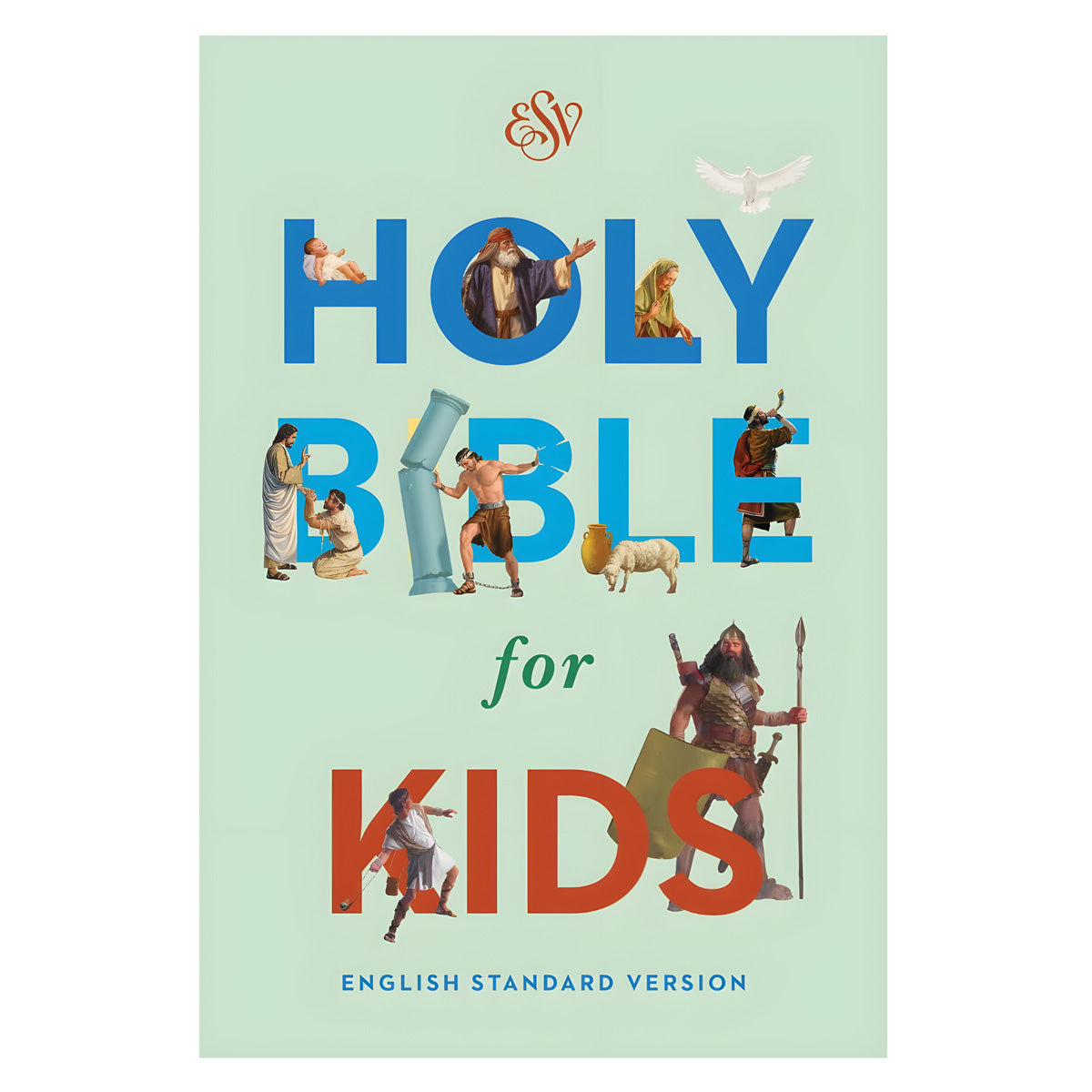 ESV Hardcover Dyslexia-Friendly Holy Bible for Kids Large Print