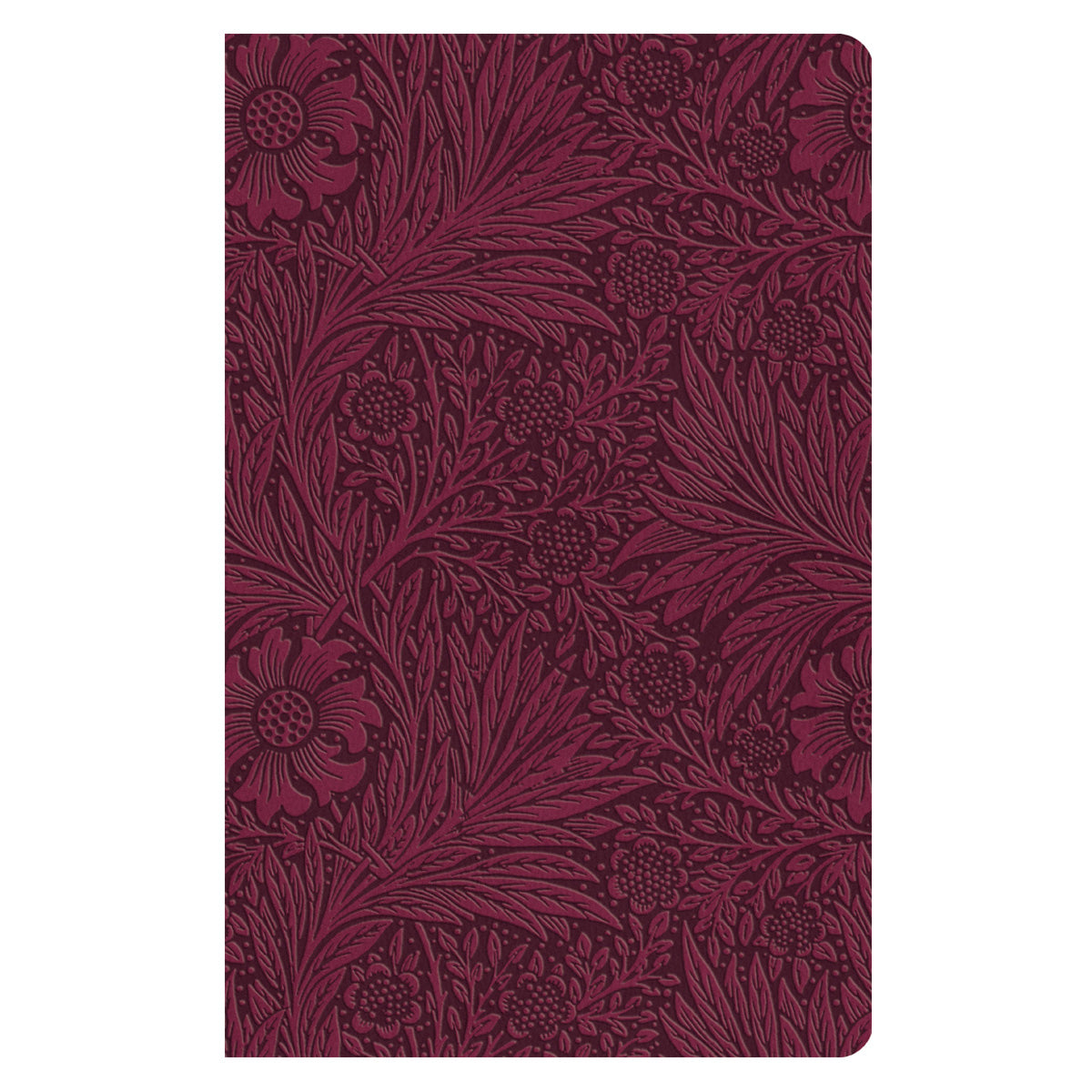 ESV Raspberry Floral Design Imitation Leather Value Thinline Bible Large Print