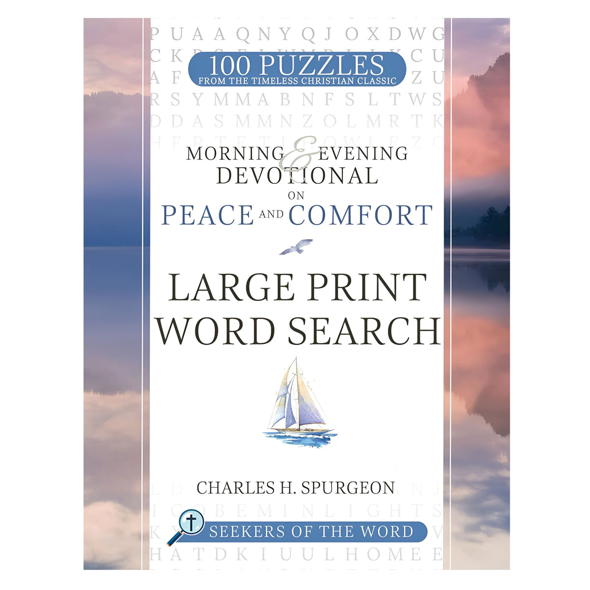 Morning and Evening Devotional on Peace and Comfort: Large Print Word Search PB