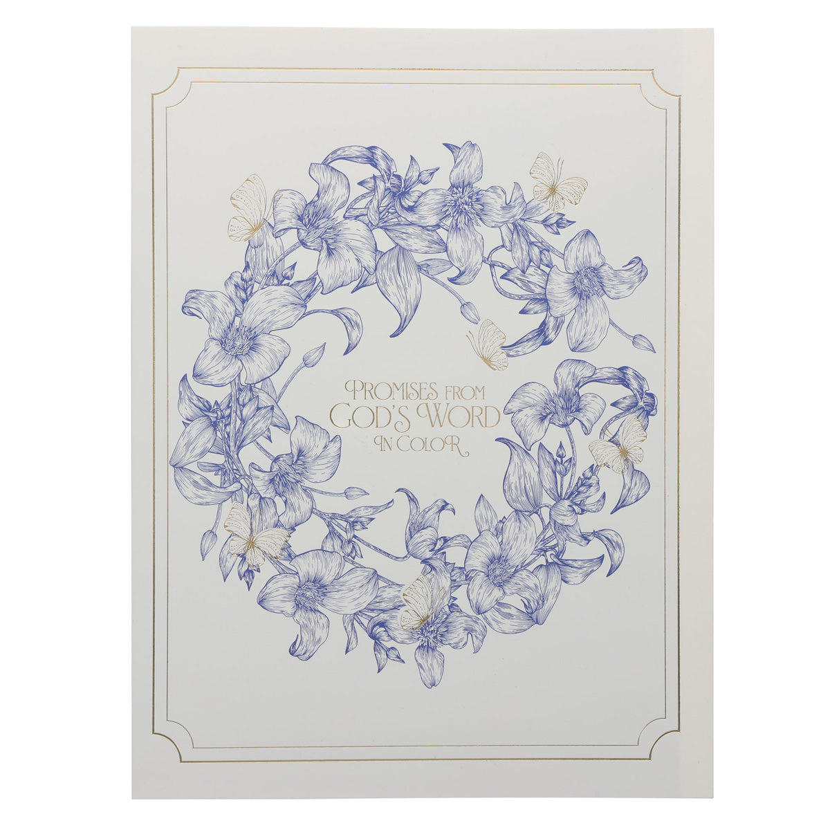 Promises from God's Word in Color Coloring Book (Paperback)