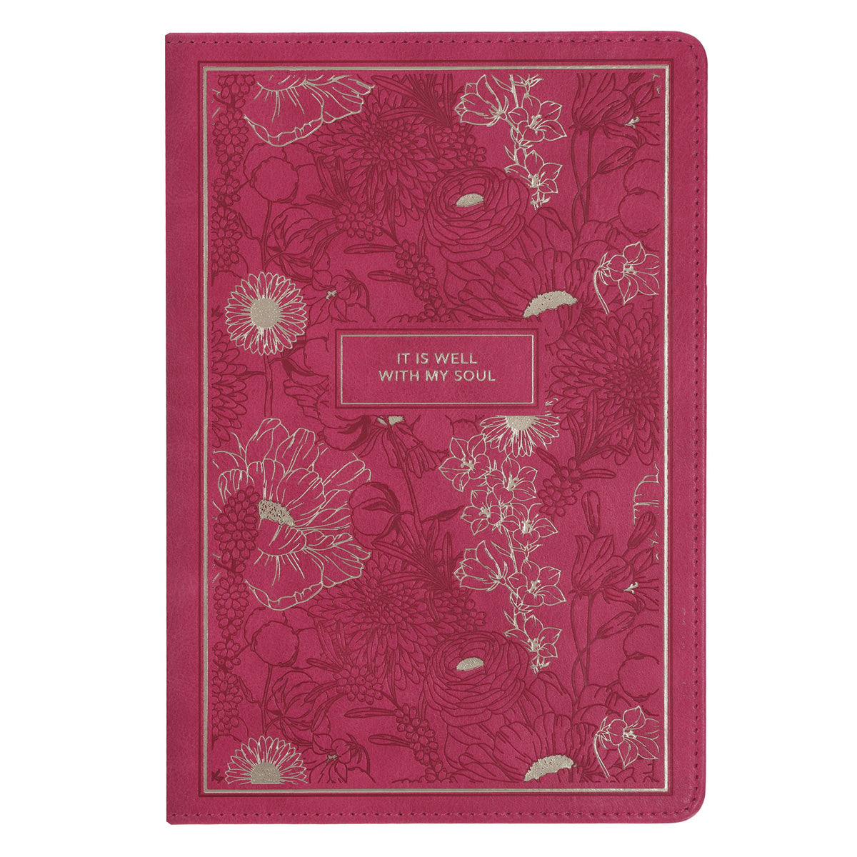 It Is Well with My Soul Faux Leather Journal
