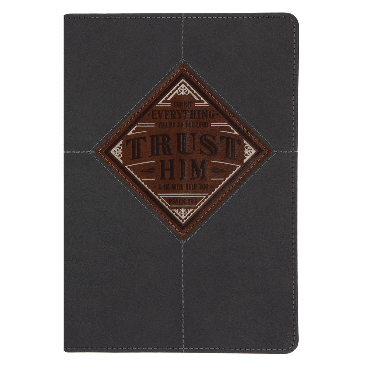 Trust Him Faux Leather Journal