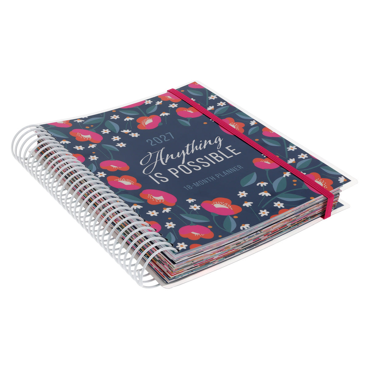 2027 Diary - 18-Month Planner for Women - Anything Is Possible - Wirebound