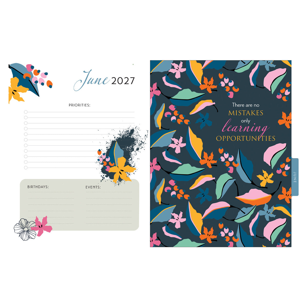 2027 Diary - 18-Month Planner for Women - Anything Is Possible - Wirebound