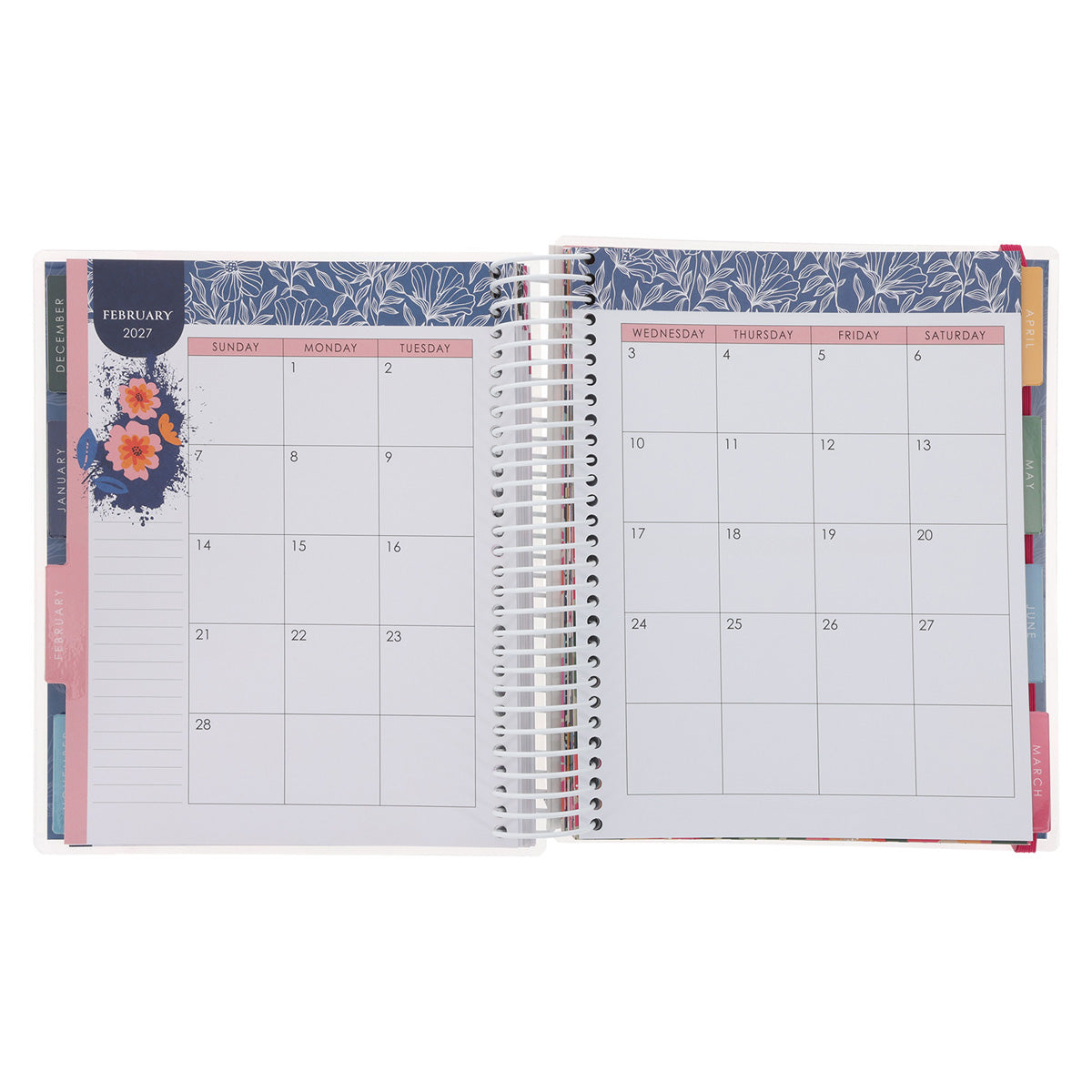 2027 Diary - 18-Month Planner for Women - Anything Is Possible - Wirebound