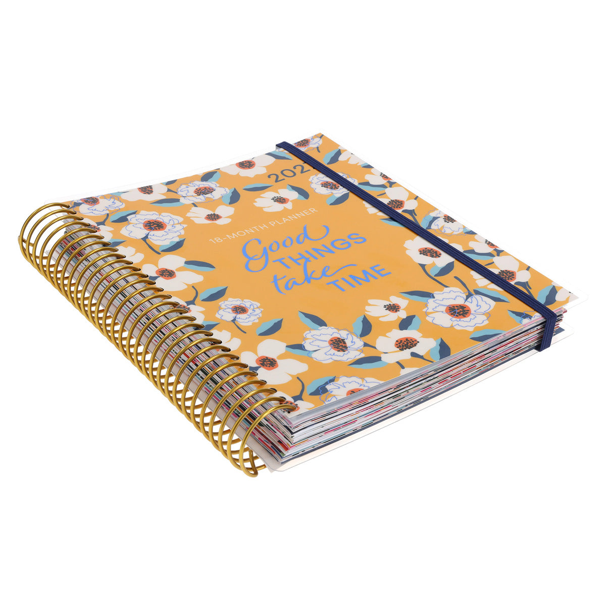 2027 Diary - 18-Month Planner for Women - Good Things Take Time - Wirebound