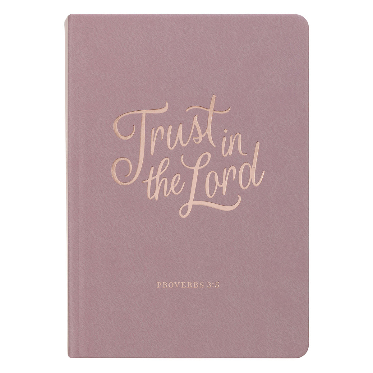 Trust in the Lord Hardcover Faux Leather Journal
