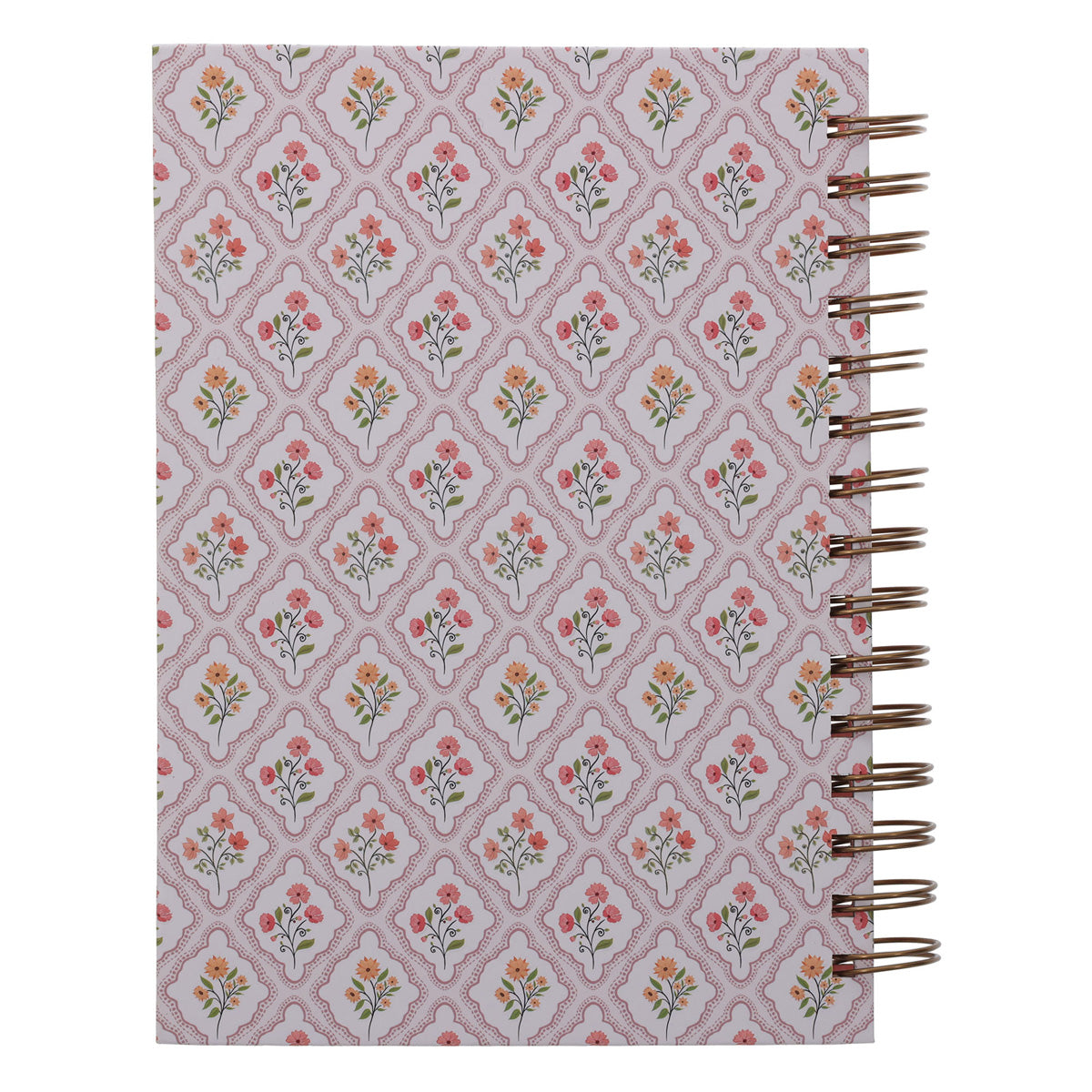 Psalm 23 Floral Hardcover Wirebound Journal