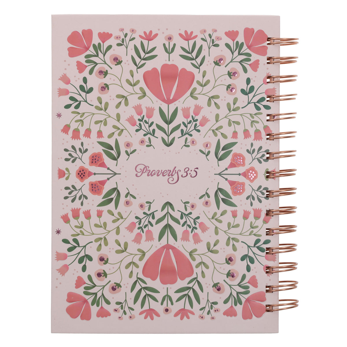 Trust in the Lord with All Your Heart Hardcover Wirebound Journal