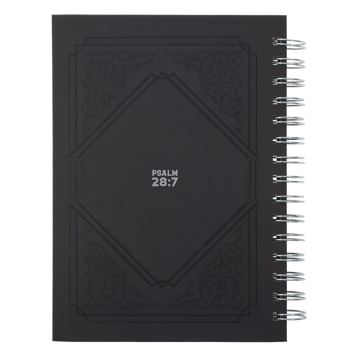 The Lord Is My Strength and My Shield Hardcover Wirebound Journal